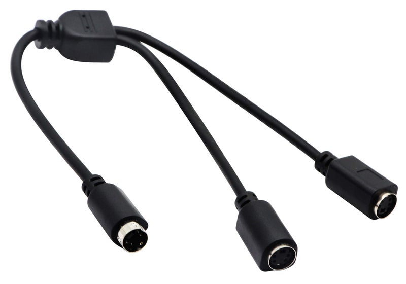zdyCGTime S-Video Y Splitter Cable for Electronic Adapter, 11Inch, Black - Image 4